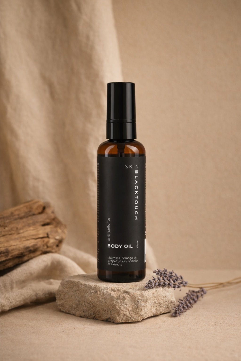 Антицелюлітна масажна олія, 100 мл - BLACKTOUCH