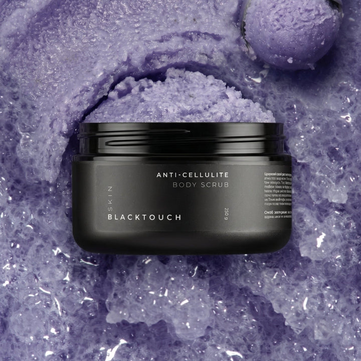 Антицелюлітний цукровий скраб для тіла, 250 г - BLACKTOUCH