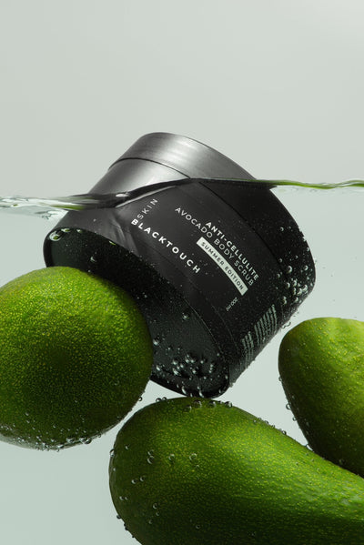 Антицелюлітний цукровий скраб AVOCADO BODY SCRUB SUMMER EDITION, 200 мл - BLACKTOUCH