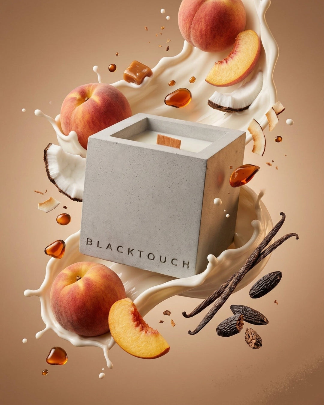 Ароматична Соєва Свічка "Sweet Toffee" - BLACKTOUCH