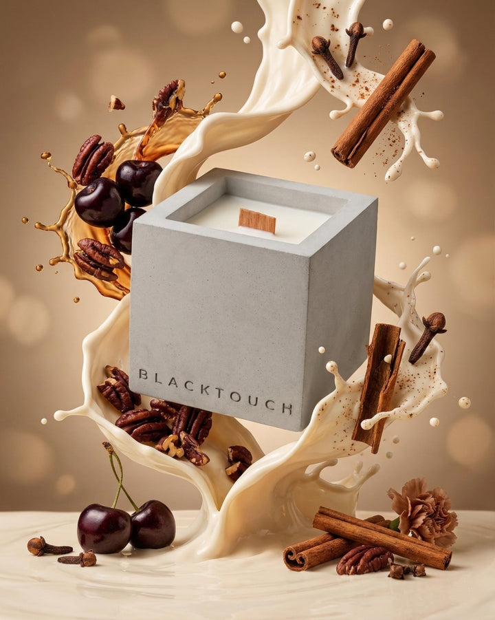Ароматична соєва свічка "Vanilla & Cream" - BLACKTOUCH