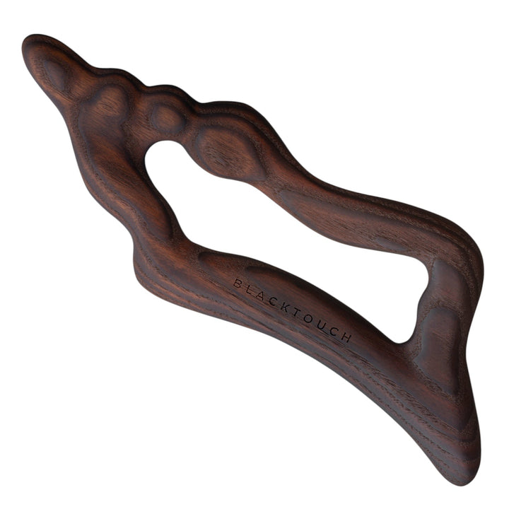 Дерев'яний шкребок Body Blur для гуа - ша масажу тіла - BLACKTOUCH