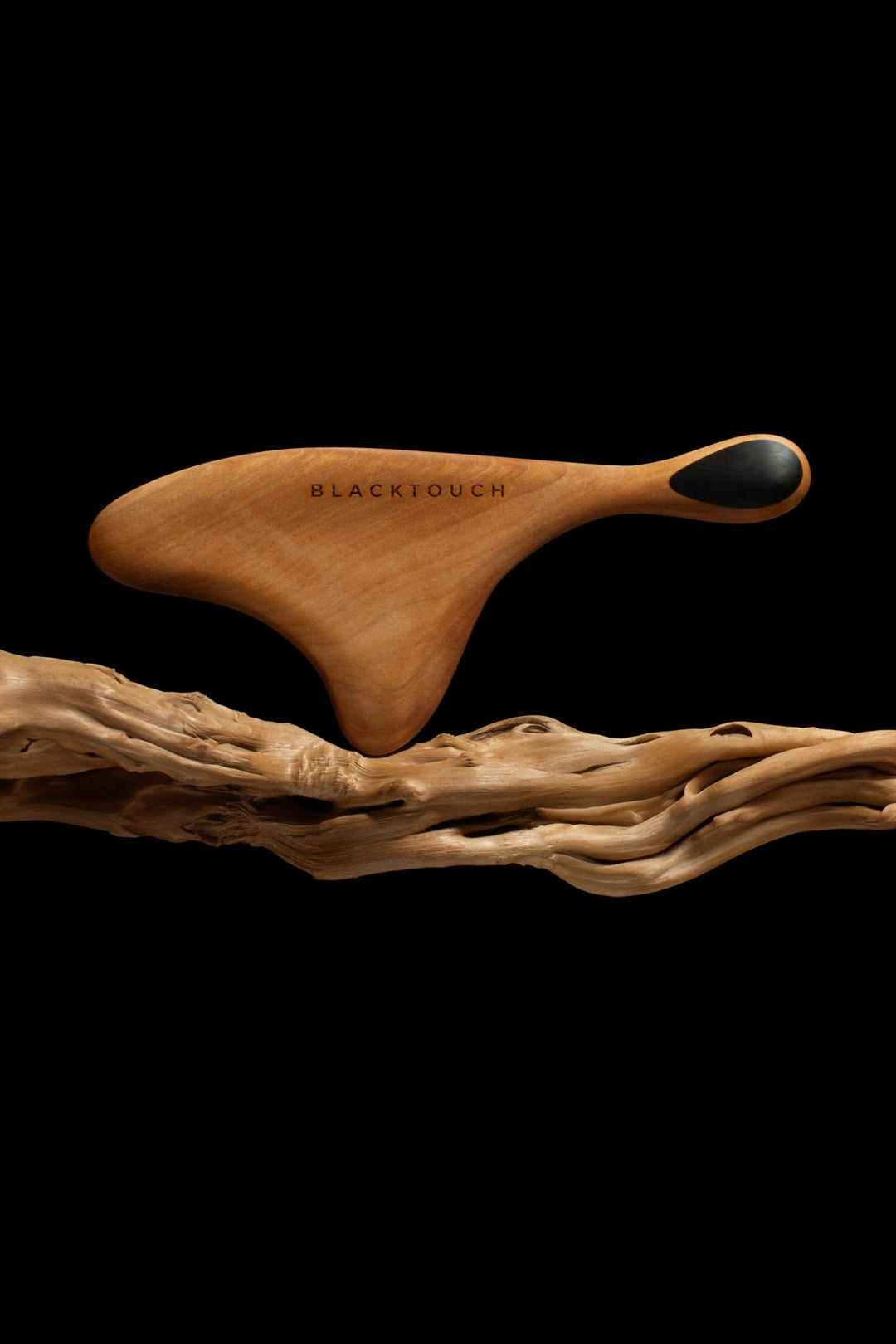 Дерев'яний шкребок Body Delta для гуа - ша масажу тіла - BLACKTOUCH