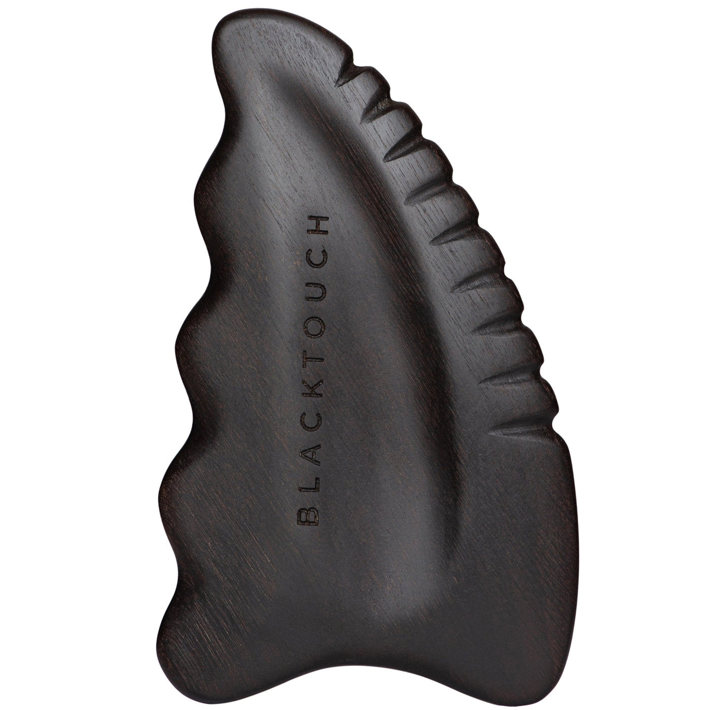 Дерев'яний шкребок для тіла та обличчя гуа - ша Energy Black - BLACKTOUCH