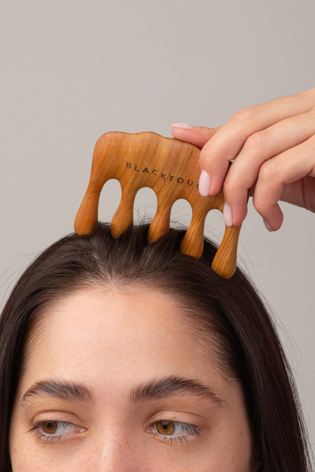 Гребінь для масажу голови Medusa Dark - BLACKTOUCH