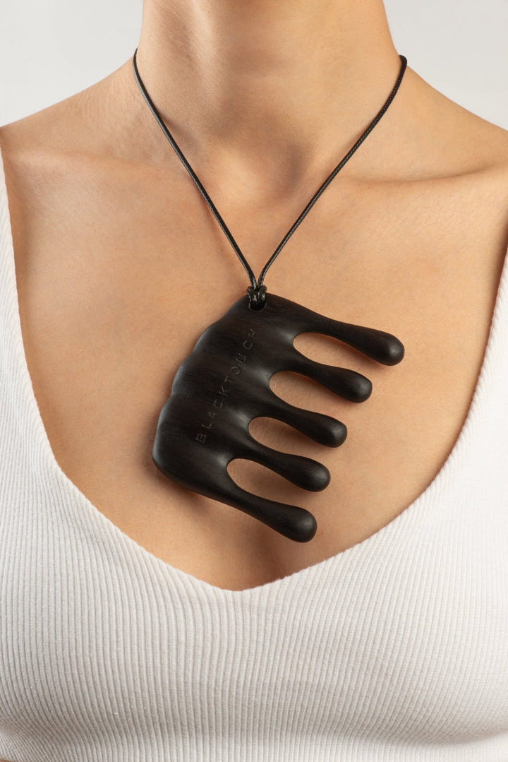 Гребінь для масажу голови Medusa Dark Clip Limited Edition - BLACKTOUCH