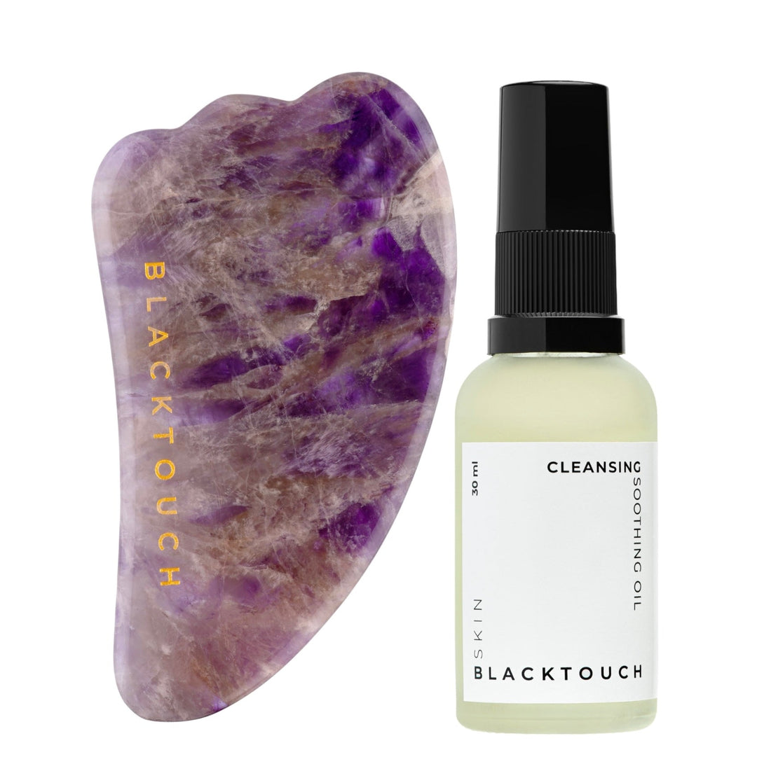 Комплект "Amethyst Gouache & Cleansing Hydrophilic Oil" - BLACKTOUCH