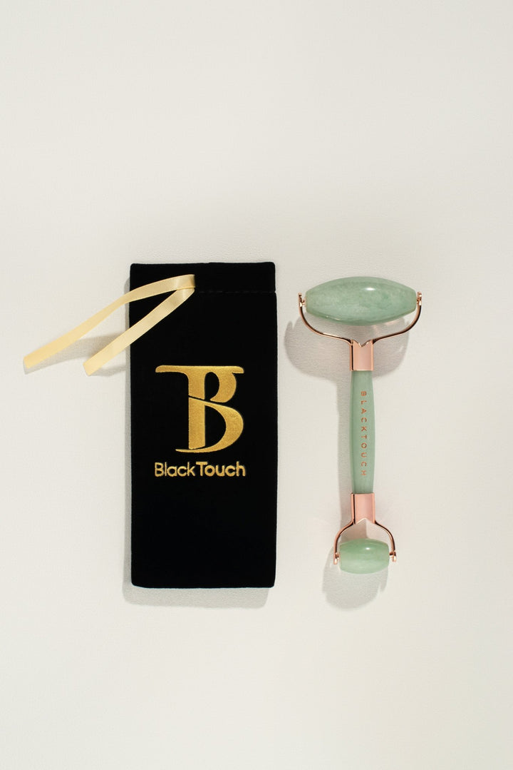Комплект "Aventurine roller & cosmetic oil" - BLACKTOUCH