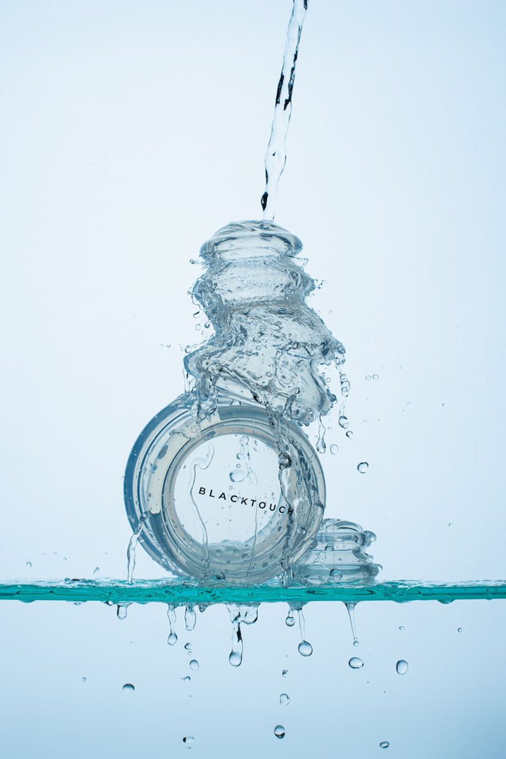 Комплект "Clear vacuum cups & anti-cellulite oil" - BLACKTOUCH