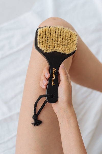 Комплект "Dry massage brush & body scrub" - BLACKTOUCH
