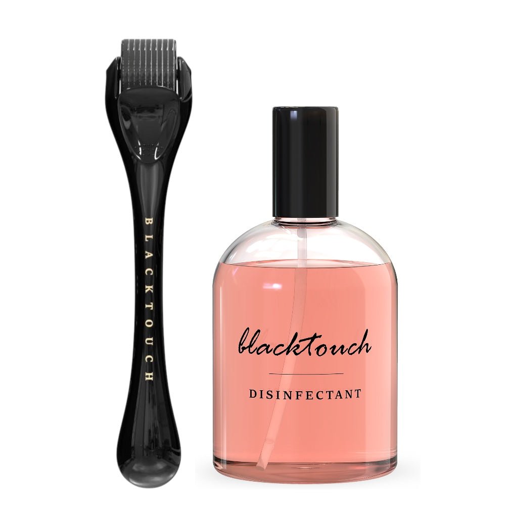 Комплект "Mesoroller & Disinfectant" - BLACKTOUCH