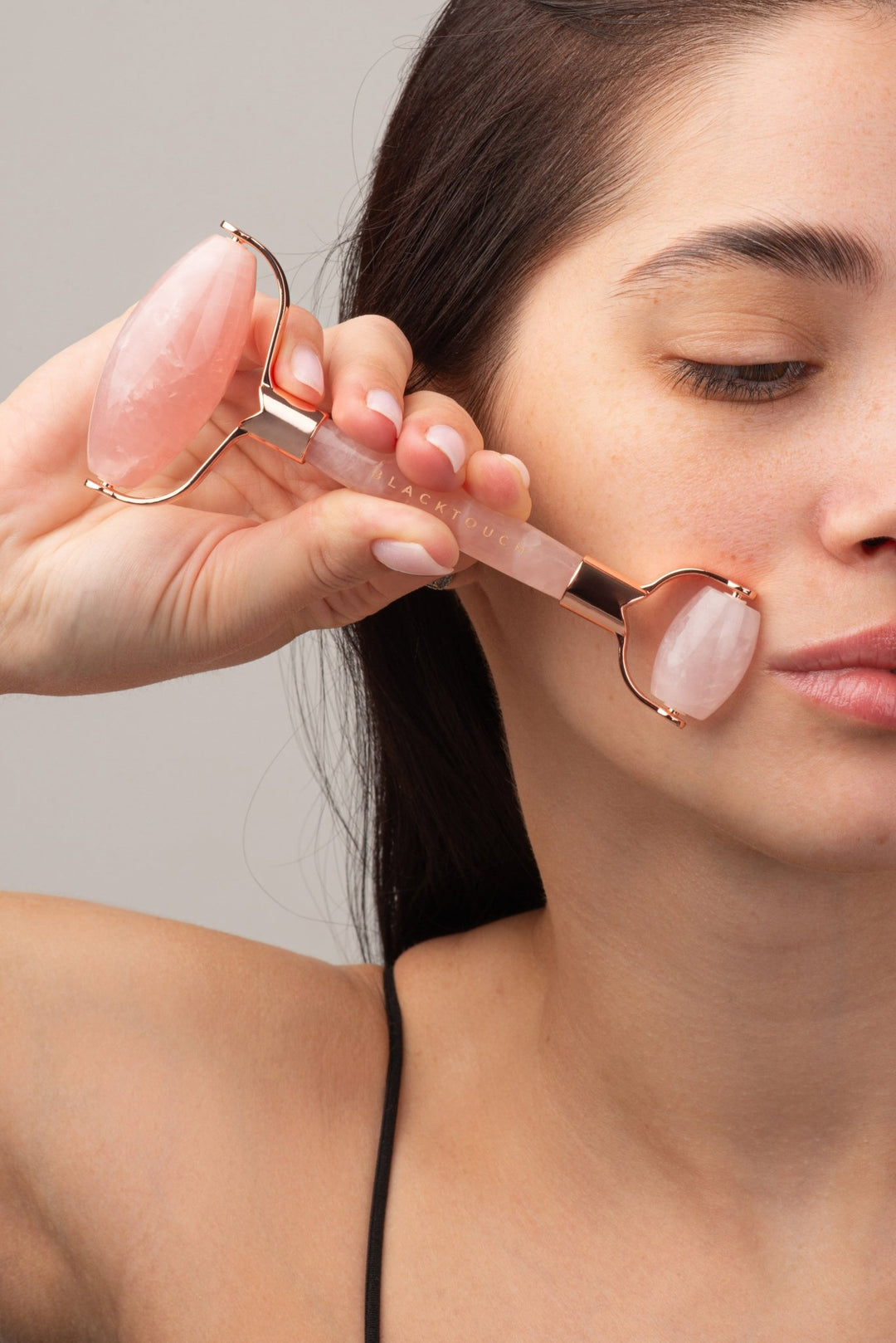 Комплект "Quartz roller & argan oil" - BLACKTOUCH