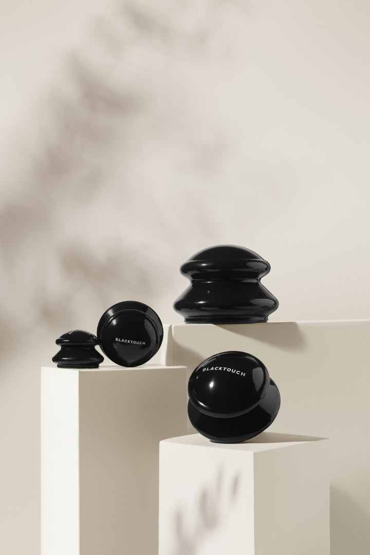 Комплект "Vacuum cup & Anti-cellulite oil" - BLACKTOUCH