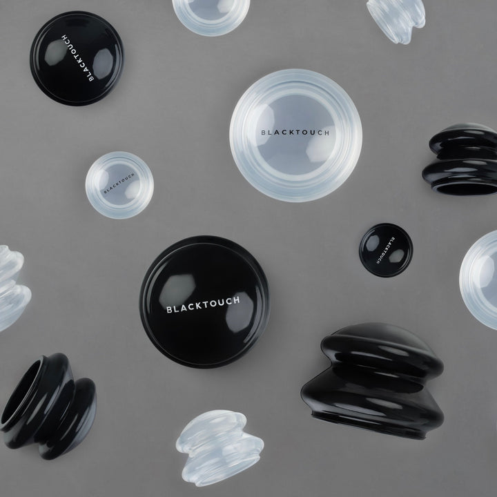 Комплект "Vacuum cup & Anti-cellulite oil" - BLACKTOUCH