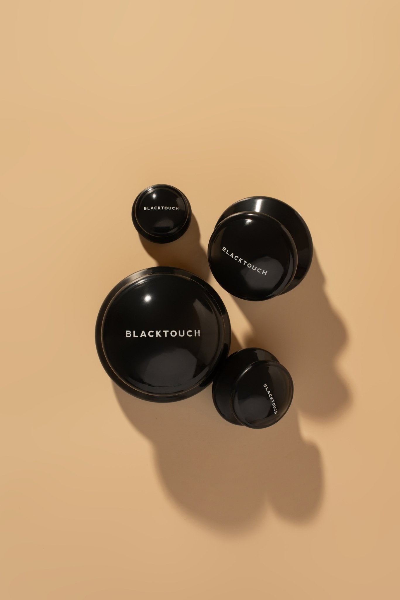 Комплект "Vacuum cups & anti-cellulite oil" - BLACKTOUCH