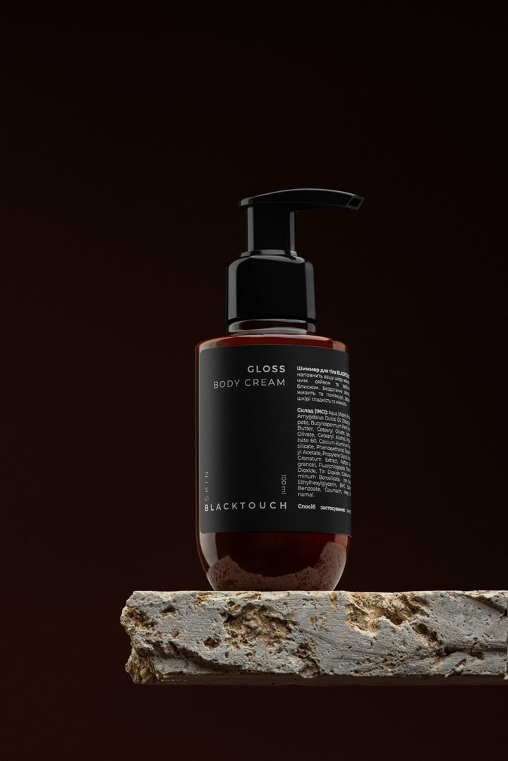 Крем - шиммер для тіла Gloss Body Cream, 100 мл - BLACKTOUCH