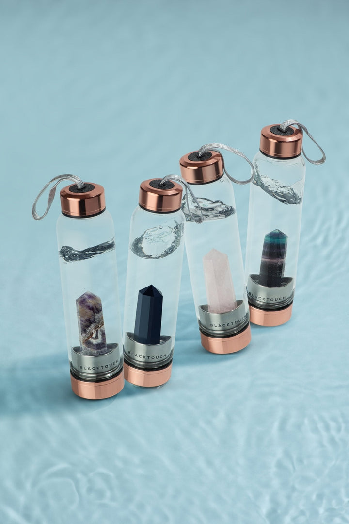 Пляшка для води Elixir з кристалом аметисту, 500 мл - BLACKTOUCH