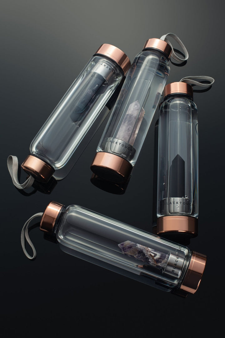 Пляшка для води Elixir з кристалом аметисту, 500 мл - BLACKTOUCH