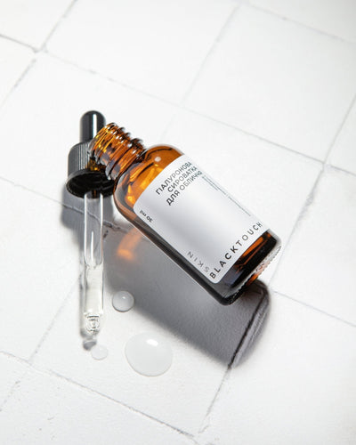 Подарунковий набір "Quartz roller & Hyaluronic Serum Set" - BLACKTOUCH