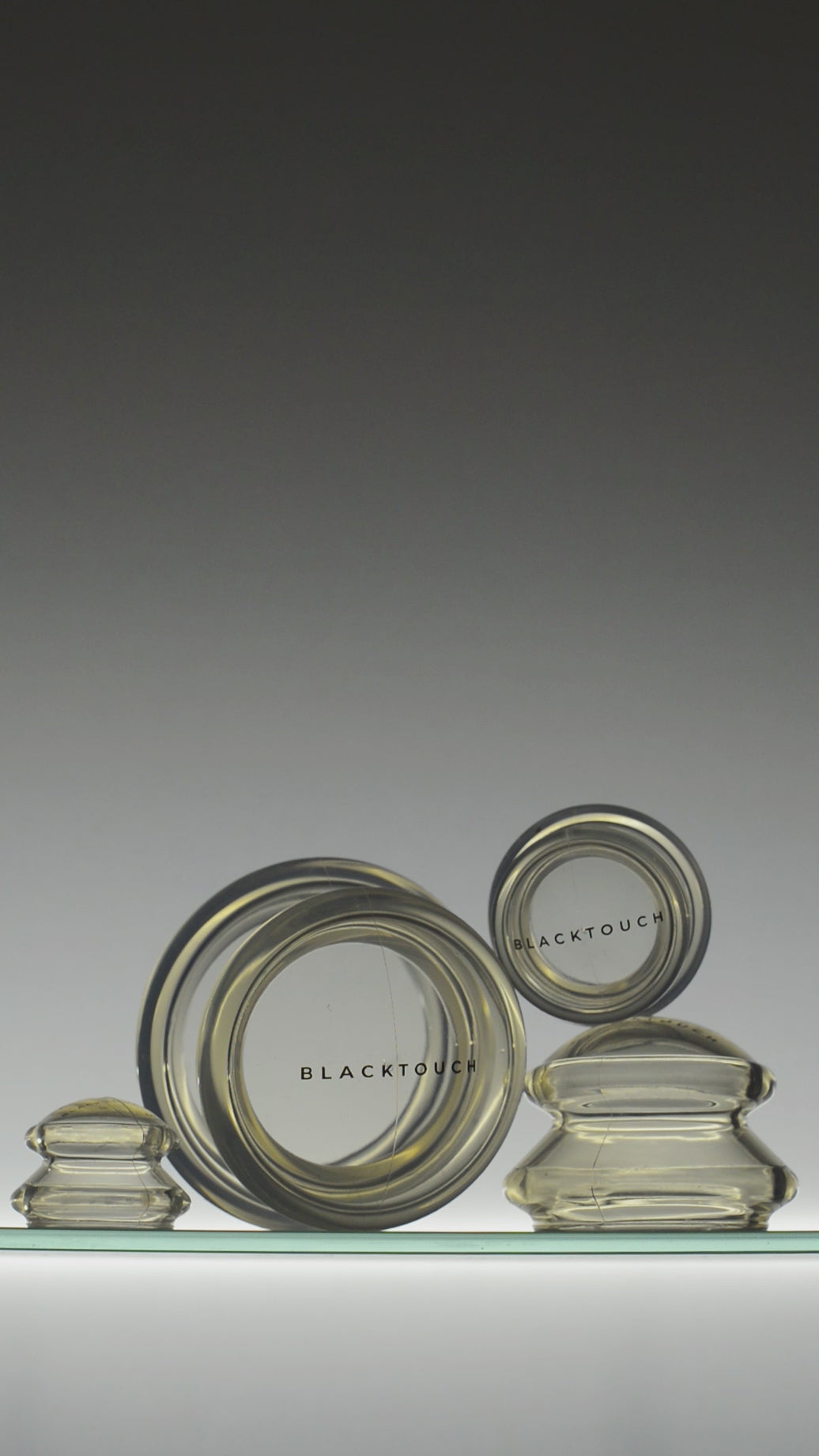 Прозорі антицелюлітні Вакуумні баночки для тіла, 4 шт.