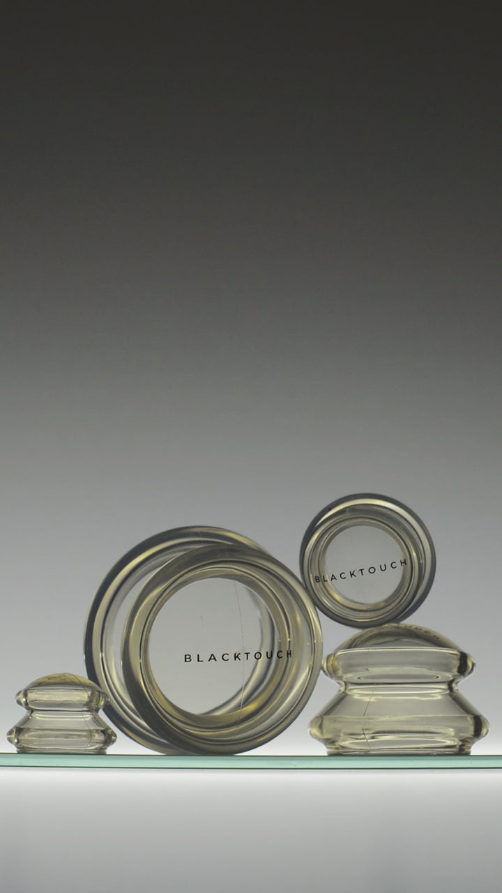 Прозорі антицелюлітні Вакуумні баночки для тіла, 4 шт.