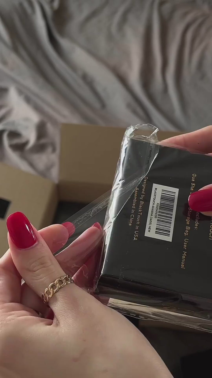 Шкребок гуа-ша з авантюрину *Уцінка