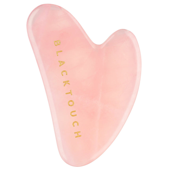 Шкребок для гуа - ша з рожевого кварцу «Серце» - BLACKTOUCH