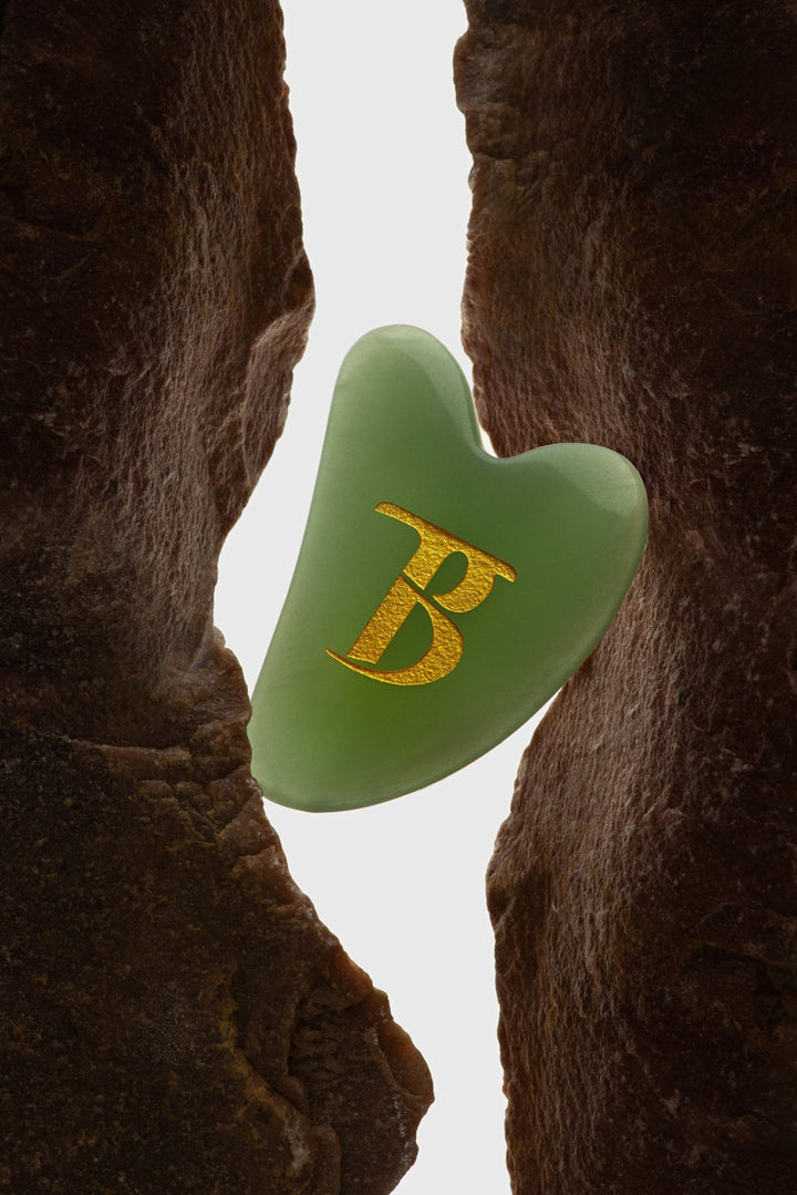 Шкребок гуа-ша з авантюрину *Уцінка - BLACKTOUCH