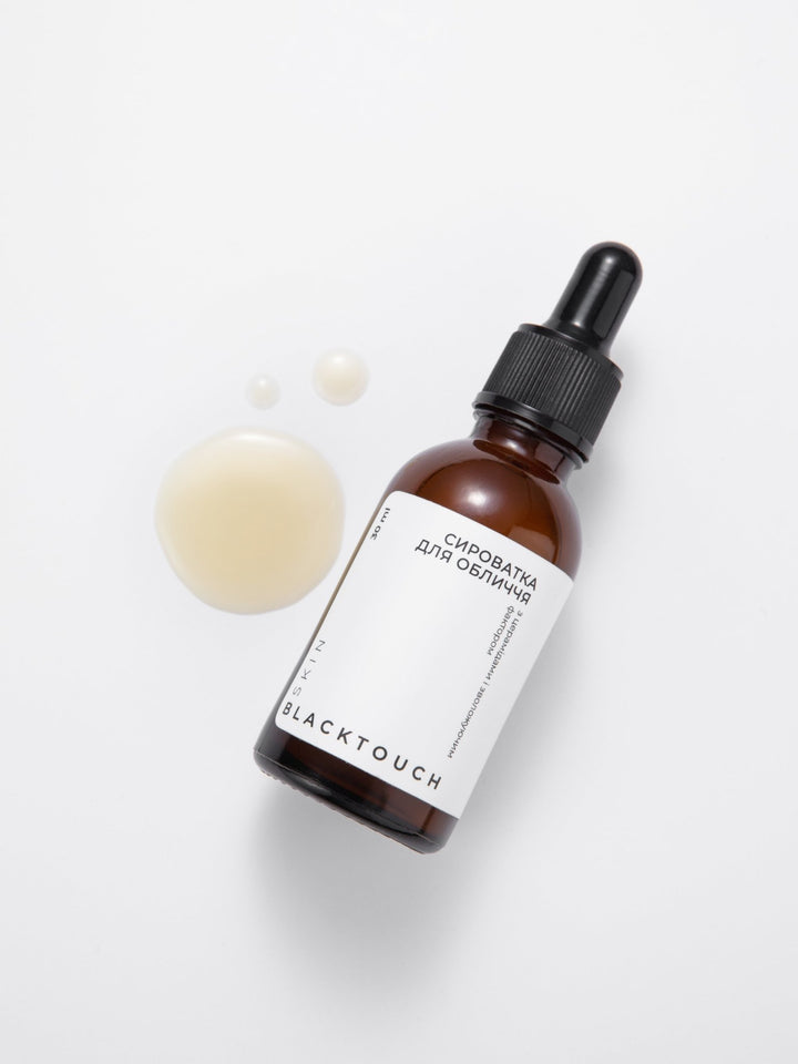 Сироватка для обличчя з церамідами і зволожуючим фактором, 30 мл - BLACKTOUCH
