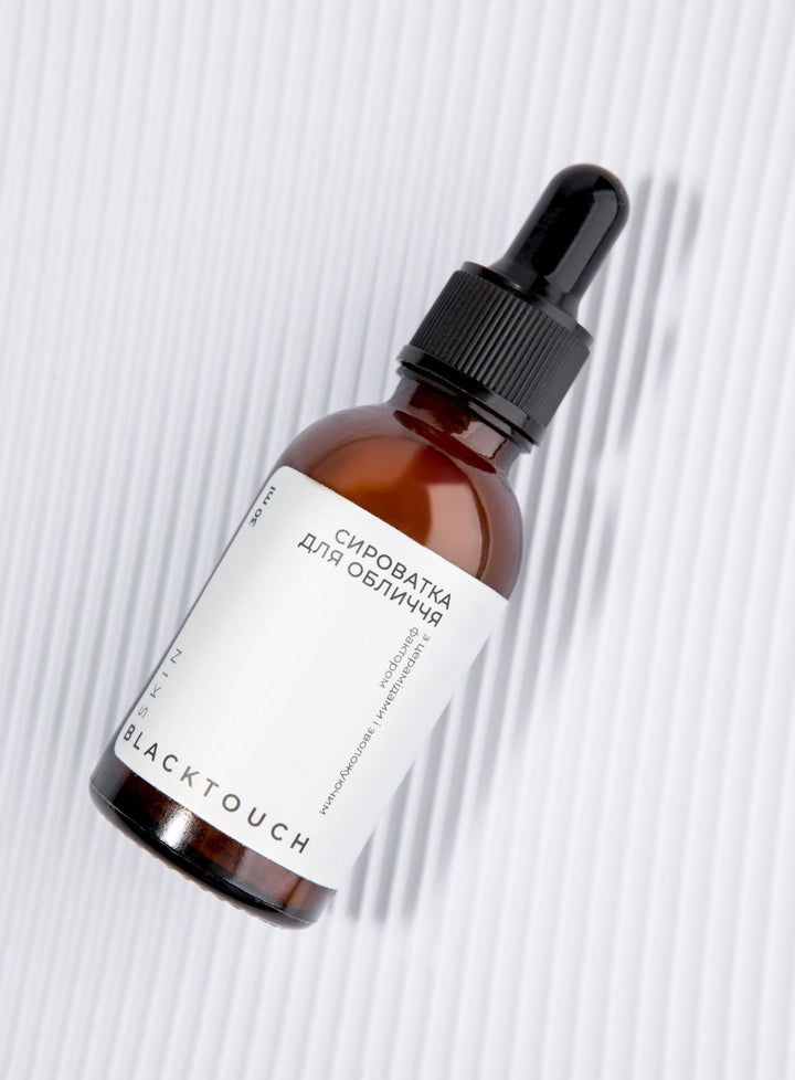 Сироватка для обличчя з церамідами і зволожуючим фактором, 30 мл - BLACKTOUCH
