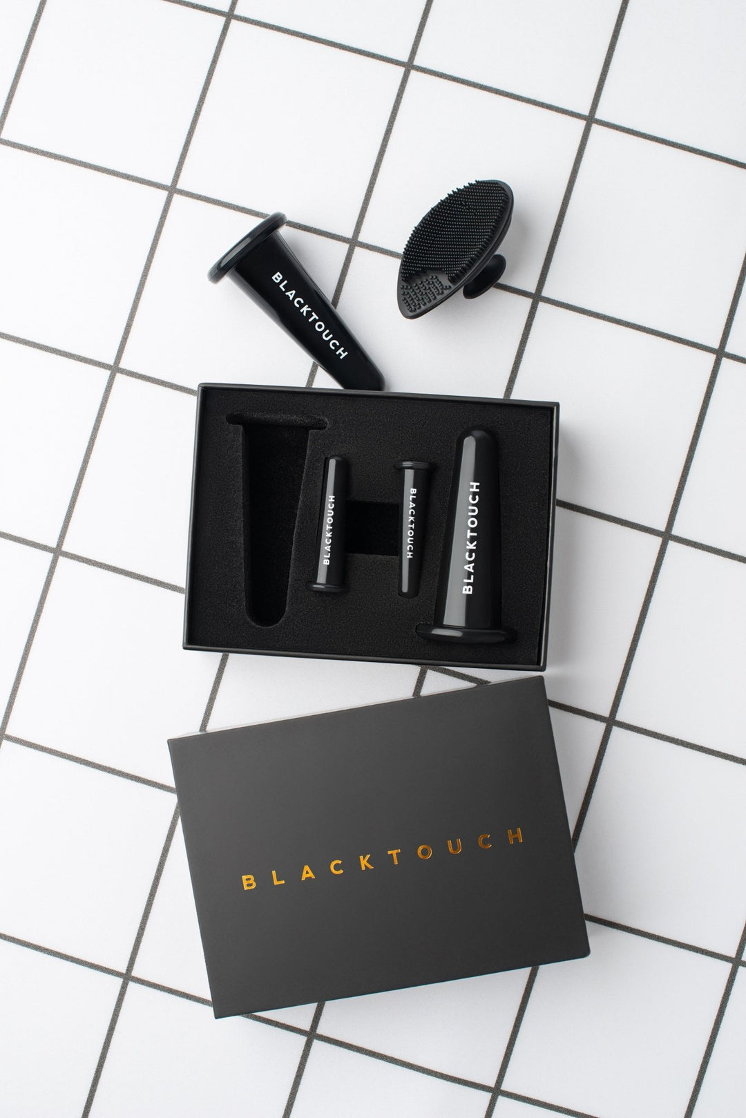 Вакуумні баночки для обличчя - BLACKTOUCH