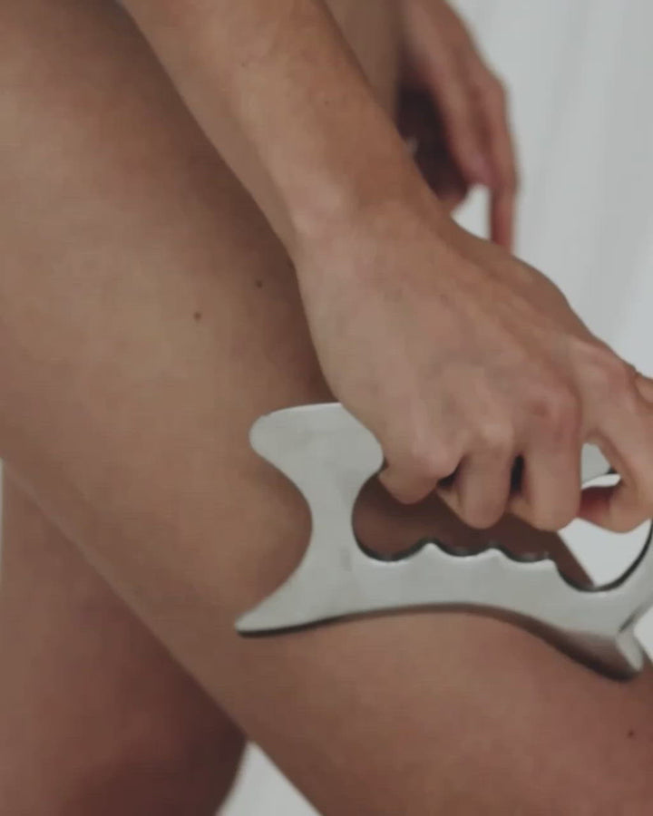 СТАЛЬНОЙ ГУАША СКРЕБОК ДЛЯ ТЕЛА BODY BLADE - blacktouchukraine