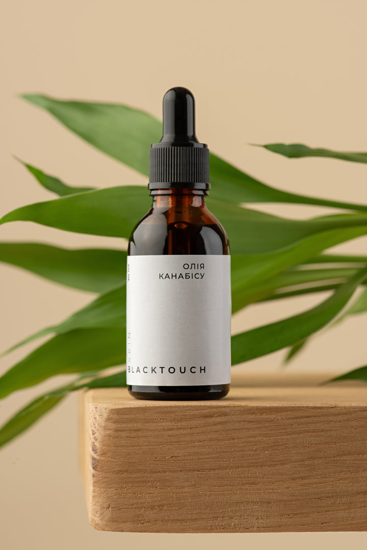 Олія конопляна косметична (hemp oil), 30 мл - BLACKTOUCH