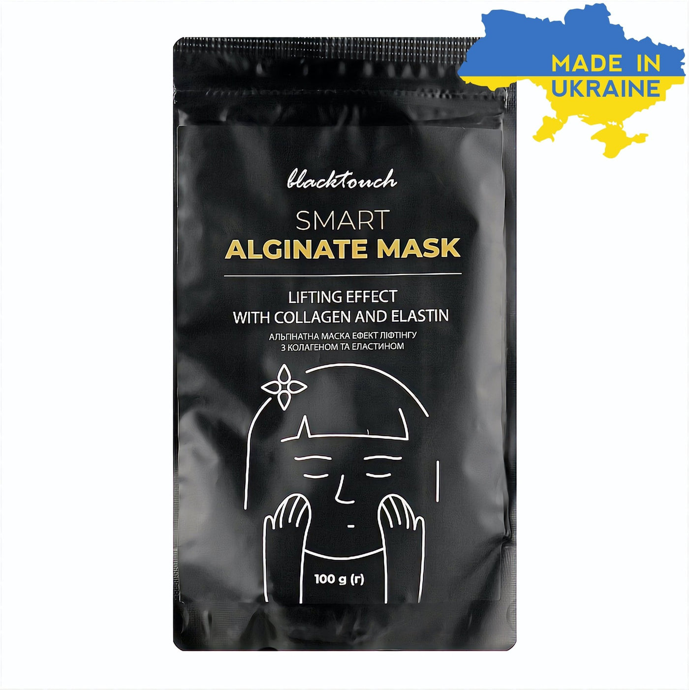 Альгінатна маска ефект ліфтингу з колагеном і еластином BlackTouch 20 г / 100 г / 200 г - BLACKTOUCH