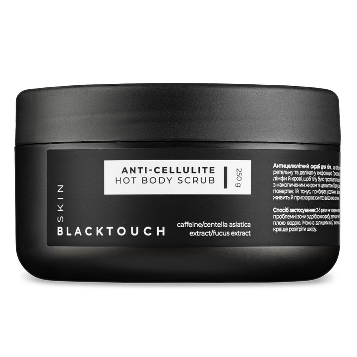 Антицелюлітний розігріваючий скраб для тіла Hot Body Scrub, 250 г - BLACKTOUCH