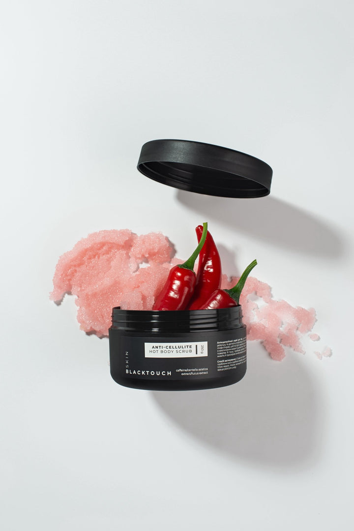 Антицелюлітний розігріваючий скраб для тіла Hot Body Scrub, 250 г - BLACKTOUCH