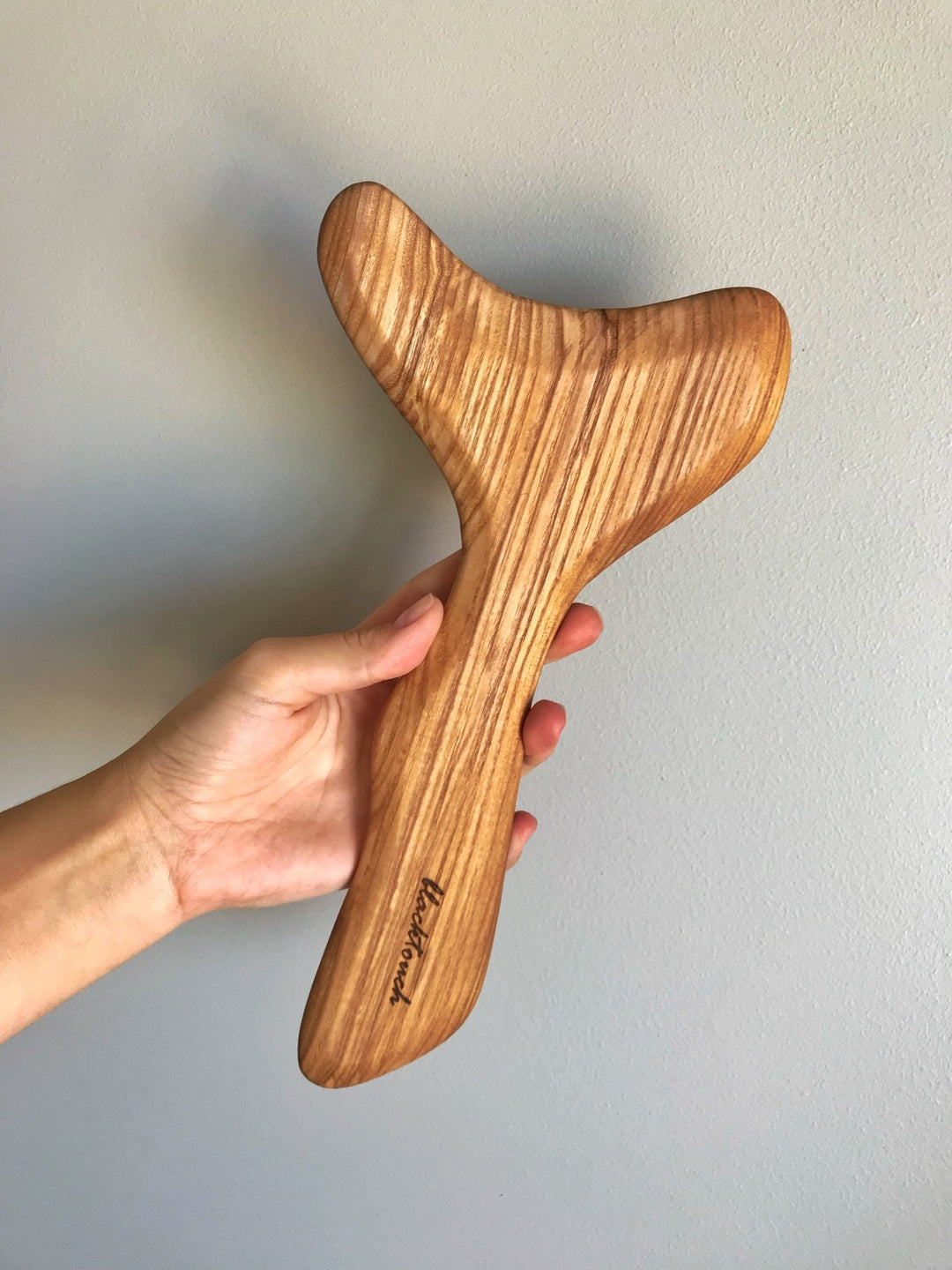 Дерев’яний шкребок Body Axe для гуа-ша масажу тіла - BLACKTOUCH