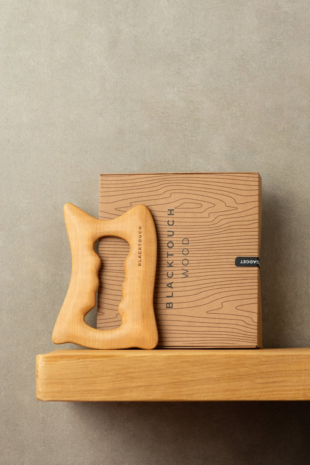 Дерев’яний шкребок BODY BLADE для гуа-ша масажу тіла - BLACKTOUCH