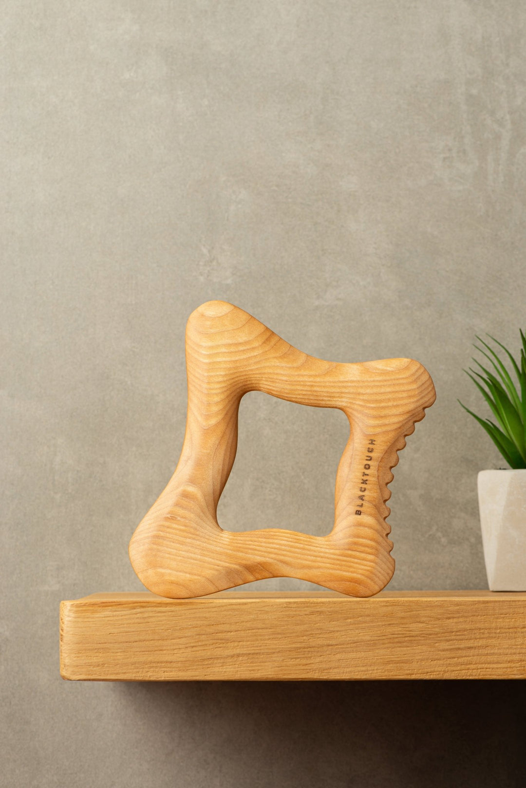 Дерев’яний шкребок BODY CHANGER для гуа-ша масажу тіла - BLACKTOUCH