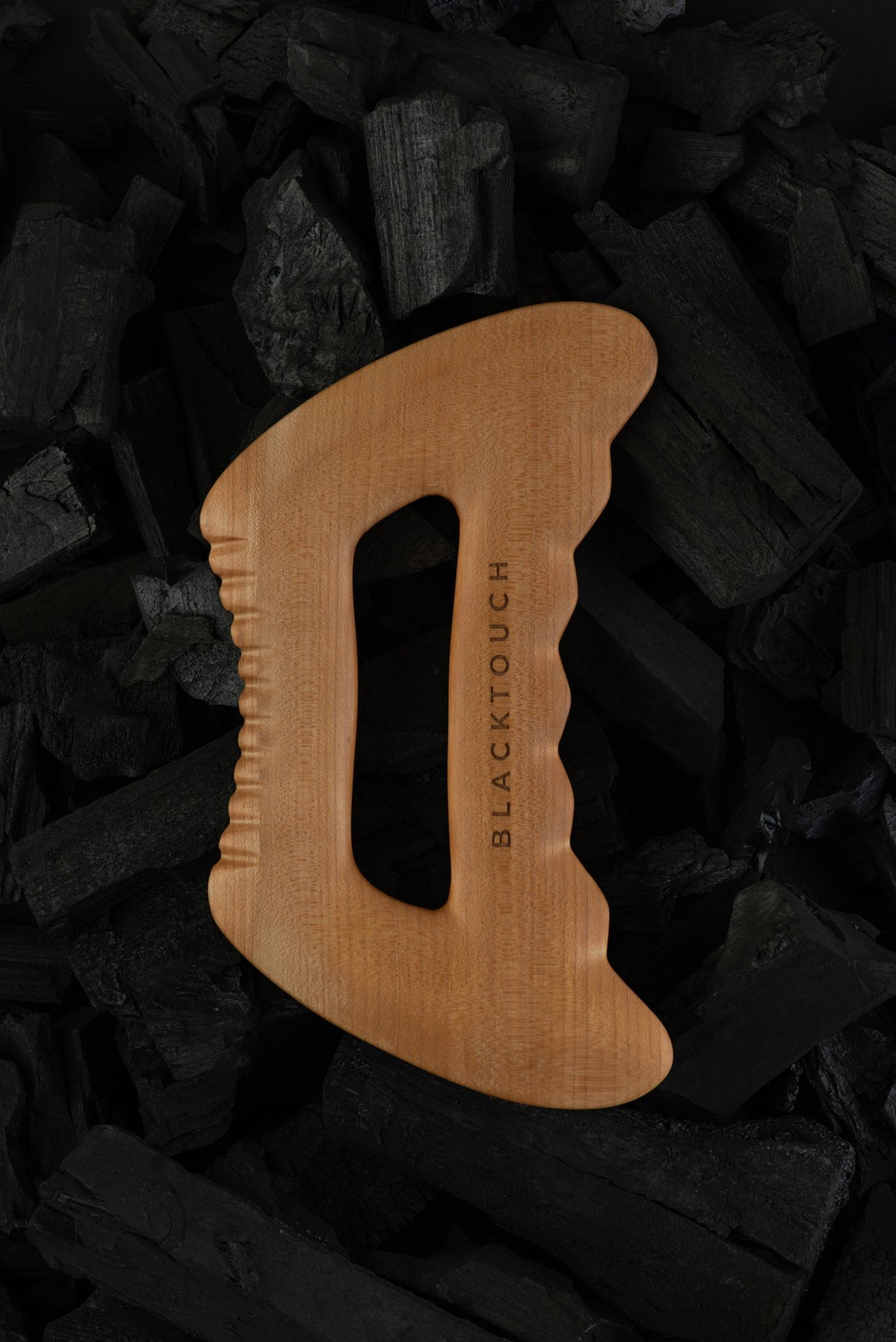 Дерев'яний шкребок Body Gamer для гуа-ша масажу тіла - BLACKTOUCH