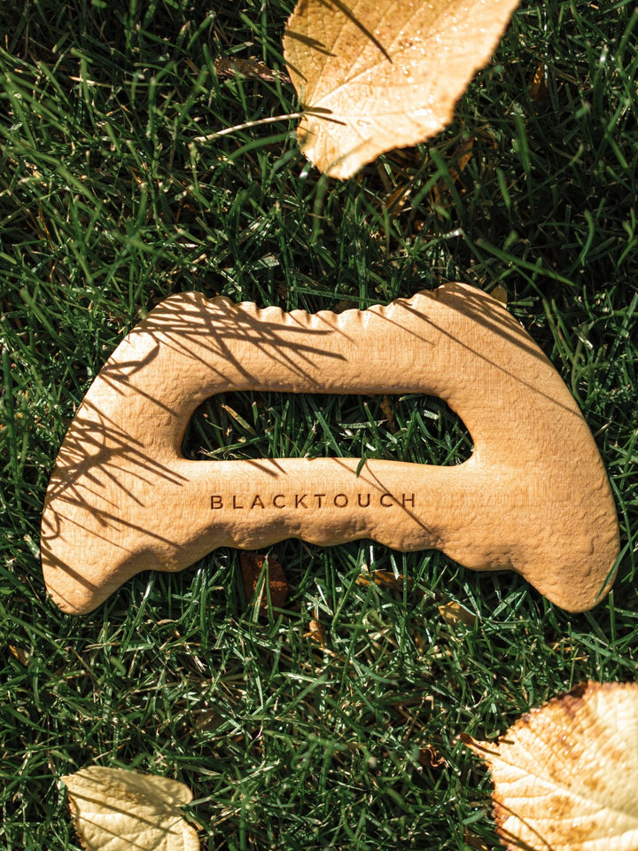 Дерев'яний шкребок Body Gamer для гуа-ша масажу тіла - BLACKTOUCH