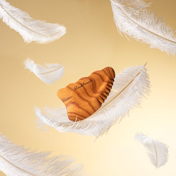 Дерев'яний шкребок для тіла та обличчя гуа-ша Energy - BLACKTOUCH