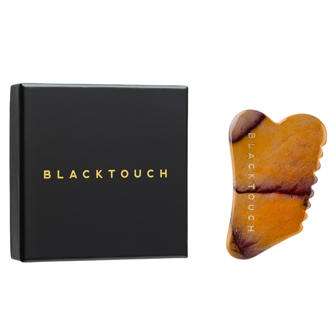 Комплект "Mucaita gua sha & anti-cellulite oil" - BLACKTOUCH