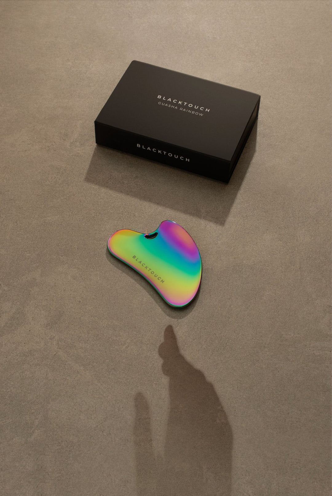 Комплект "Rainbow gua sha & cosmetic oil" - BLACKTOUCH
