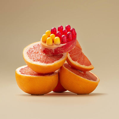 Масажне антицелюлітне мило з люфою Flame Grapefruit — Грейпфрут - BLACKTOUCH