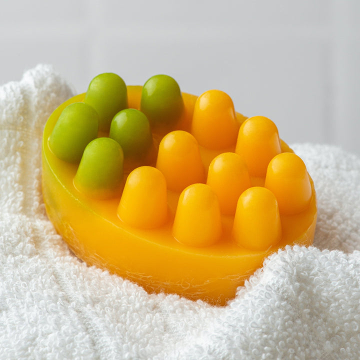 Масажне антицелюлітне мило з люфою Golden Nectar — Медова диня - BLACKTOUCH