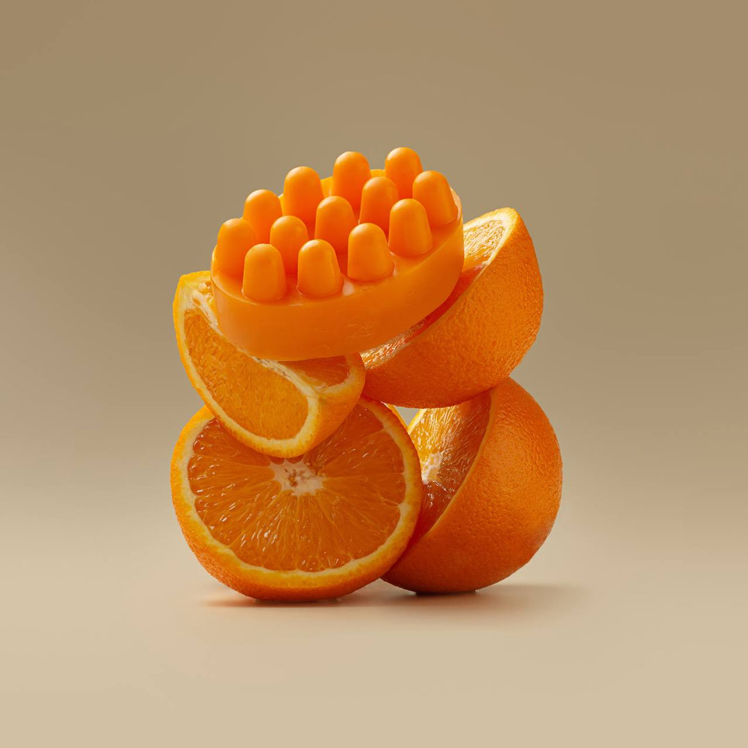 Масажне антицелюлітне мило з люфою Orange Peel Scrub — Апельсин - BLACKTOUCH