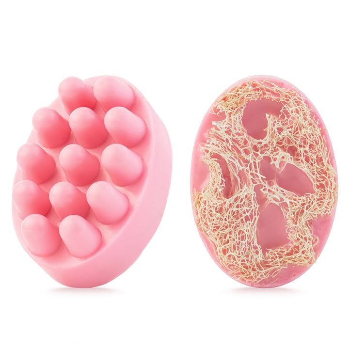 Масажне антицелюлітне мило з люфою Wild Berries — Лісові ягоди - BLACKTOUCH