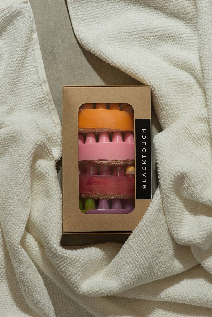Набір масажного мила - Scrub Bar Collection «CelluFree» - BLACKTOUCH