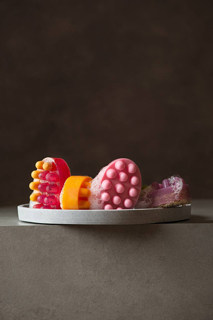 Набір масажного мила - Scrub Bar Collection «CelluFree» - BLACKTOUCH